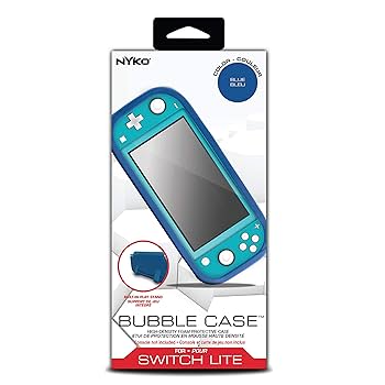 Amazon.com: Nyko Bubble Case for Nintendo Switch Lite, Blue